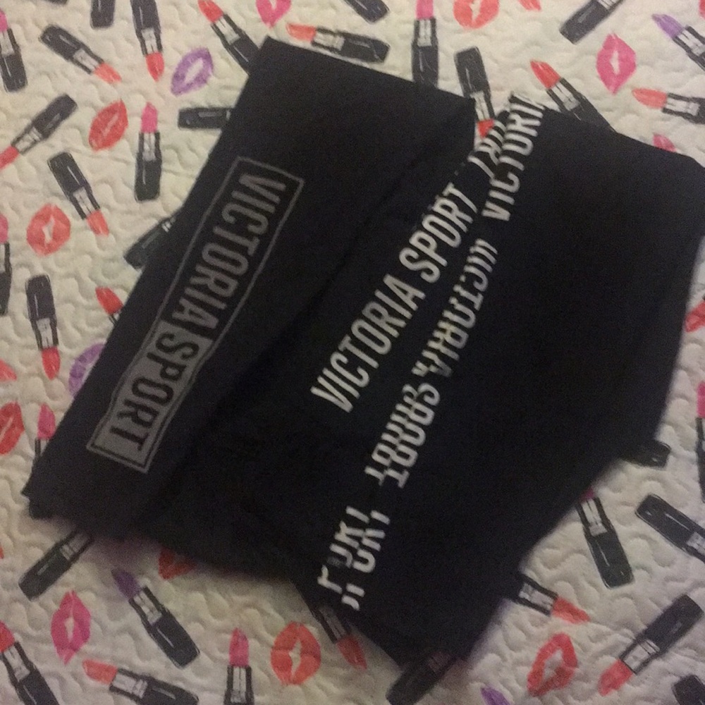 2 Victoria sport by VS work out pants leggings